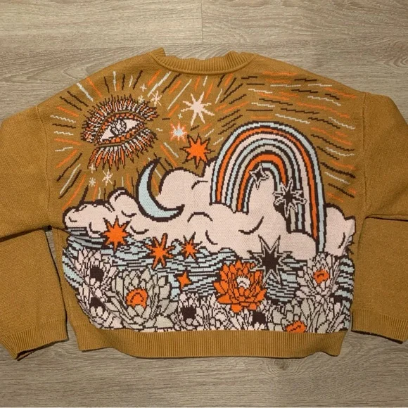 Spiritual Gangster Golden Hour Delaney Cardigan Size M - Picture 5 of 9